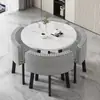 Juego simple de mesa y sillas de oficina para negociación, mesa creativa de recepción para tienda de té de leche, mesa redonda pequeña de recepción informal, mesa de comedor