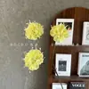 Flores Artificiales con 3 Cabezas, Hortensias Molino de Viento, Decoraciones de Boda, Decoración del Hogar, Diseño de Sala Modelo, Accesorios Florales Decorativos, Al por Mayor en Stock