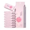 Mini Toallitas Húmedas, Toallitas Húmedas Mini Portátiles para Estudiantes y Bebés, Mini Toallitas Húmedas Especiales para Limpiar Manos y Boca al Salir