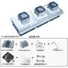 Kit de Refrigerador de Semiconductores 12V Enfriador Electrónico DIY Aire Acondicionado Pequeño para Mascotas Módulo de Refrigeración para Coche