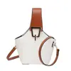 Bolsa Saco de Ombro Único Color Block Casual Simples Feminina Nova Tendência Moda Textura Primavera 2026