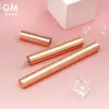 Ponto 3ml Tubo de Alumínio para Lábios Creme para Olhos Caneta para Lentes de Contato Frasco de Corretivo Prata de Alto Padrão Caneta Giratória para Cílios Longos Material de Embalagem Cosmética