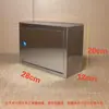 Caja de almacenamiento para teléfono móvil de chapa metálica para montaje en pared exterior caja de leche caja de leche fresca cuatro botellas medio kilo con suscripción de caja de leche caja de desayuno