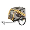 Remolque para Ciclismo al Aire Libre Padre-Hijo Bicicleta de Montaña Remolque Infantil Montado en la Parte Trasera Cubo Remolque para Mascotas Gato y Perro Carrito de Empuje y Tracción