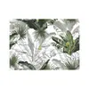 Papel Tapiz de Hoja de Plátano para Sala de Estar, Papel Tapiz para Sofá, Fondo de Pared para TV Nórdico, Tela de Pared 6D en Relieve Tridimensional