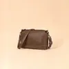 Bolso de hombro de cuero suave con estampado de cocodrilo nuevo 2026, bolso cruzado retro, gran capacidad, bolso tote versátil, diseño cuadrado pequeño