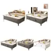 Mesa de Centro para Sala de Estar, Adecuada para Apartamentos Pequeños, Nuevo Modelo 2026, Lujo Ligero con un Toque de Alta Gama, Mesa de Centro con Almacenamiento de Pie y Combinación de Mueble para TV