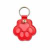 Llavero con colgante de concha protectora para el pelo de mascotas, para guardar el pelo de perro y gato, con accesorios bonitos para la pata de gato.