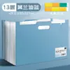 Pasta de Arquivo Portátil Vertical, Bolsa Sanfonada Retrátil, Caixa Organizadora de Documentos e Folhas de Teste Multicamadas de Grande Capacidade, Páginas para Inserir, Bolsa Transparente