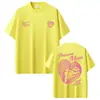 Omarcourtzprimeramusa Camiseta de Merchandise da Turnê do Álbum Moda Hip-Hop para Homens e Mulheres Camiseta Casual de Verão