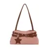 Bolso Pequeño Cuadrado de Mano con Textura Simple de Moda para Mujer 2026 Nuevo Estilo Otoño Estilo Coreano Diseño de Nicho Bolso de Hombro