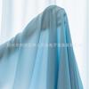 Cortinas de Gasa Fantasma Personalizadas Cortinas de Gasa Impermeables a la Luz Parasol Sala de Estar Balcón Aislamiento Parasol Malla para Ventana Gasa Blanca
