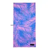 Toallas de playa estampadas de microfibra para fabricantes, toalla deportiva absorbente de secado rápido para fitness, toalla de baño, toalla de playa