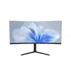 Monitor de Computadora Curvo Sin Bordes 4K 180Hz Pantalla Hairtail de 34 pulgadas Pantalla LED para Juegos de Escritorio E-Sports