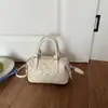 2026 Nuevo Bolso Boston Estrella de Pedrería Moda Femenina Bolso Almohada Acolchado de Diamantes Sensación de Alta Gama Bolso de Mano Cruzado de un Solo Hombro