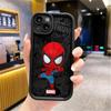 Funda de Teléfono Cartoon Spider-Man para iPhone 17 16 Pro Max Apple 15 Celebridad de Internet 14 Marvel 13 Marca de Moda 12 Cobertura Total