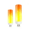 Nueva lámpara de llama USB lámpara USB luz nocturna USB lámpara de mesita de noche luz nocturna LED lámpara de vela USB