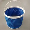 Balde Dobrável Portátil para Lavagem de Carro, Balde de Pesca ao Ar Livre, Balde de Gelo Dobrável Portátil Multifuncional de Grande Capacidade
