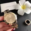 Comercio Exterior Popular Reloj de Cuarzo para Mujer Reloj Femenino Moda Simple Esfera Grande Aleación Moda Reloj de Negocios