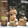 Vasos de Cerâmica Bruta Sem Esmalte para Flores Frescas com Características Zen Criativas, Novo Conjunto Respirável para Plantas Suculentas, Frete Grátis