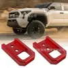 Adecuado para 24-26 Toyota Tacoma 4Runner gancho de remolque montado en la parte delantera, gancho de remolque multifuncional para RV