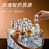 Celebridade da Internet Balde de Gelo Doméstico Balde de Gelo Transparente Bar Ktv Champanhe Cerveja Vermelha Suprimentos de Hotel Balde de Lanche Comercial