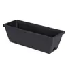 Nuevo macetero Hollen engrosado maceta para flores y verduras de balcón familiar canaleta rectangular para plantar maceta de plástico para perezosos venta al por mayor