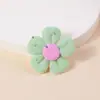 Flores de Cinco Pétalos Hechas a Mano para Accesorios de Cabello DIY, Flores para Zapatos de Niños, Accesorios Semi-Terminados, Accesorios para Ropa, Flores de Tela