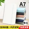 Cuaderno A7 Portátil Mini Portátil Pequeño Diario Libro de Bolsillo Engrosado Cuero Creativo Retro Simple
