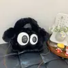 Bolso de Peluche con Ojos Grandes de Cachorro Nuevo 2025 para Mujer, Bolso Peludo Lindo y Divertido de Mano, Bolso Cruzado para Niños