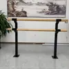 Piso de Barra de Dança Barra Montada na Parede Sala de Barra de Dança Barra Profissional para Alongamento Camada Única/Dupla Barra Equipamento de Prática de Dança