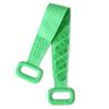 Artefato de banho toalha de banho de silicone para homens e mulheres forte esfregar costas lama cinza tira de limpeza de costas banho banho banho escova