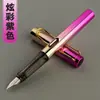 Atacado Colorido Aurora Estudantes Prática Caneta Caligráfica Escrita Tinta Caligráfica Bolsa de Tinta Caneta de Duplo Propósito Fabricante Atacado