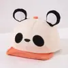 Gorra de béisbol de panda bebé, linda gorra con visera de dibujos animados para bebé, nuevo sombrero para el sol de primavera y verano 2024 T060