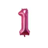 Globos de Aluminio con Números Grandes Versión Americana de 40 pulgadas para Decoración de Fiesta de Cumpleaños Globos de Aluminio con Números
