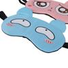 Máscara de ojos de verano caliente y fría personalizada de fábrica, expresión de dibujos animados linda, bolsa de hielo, sombreado, máscara de ojos de compresa caliente y fría