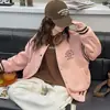 Moda Trendy de Primavera y Otoño 2026 Chaqueta de Béisbol Personalizada Nuevo Estilo Coreano Abrigo Estilo Universitario Cárdigan Casual Versátil