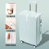 ¡Wow Maleta Personalizada para Estudiantes Mujeres, Trolley de Ángulo Recto Retro Resistente a Rayones Caja con Contraseña, Maleta de Cabina con Marco de Aluminio