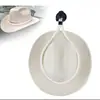 Montagens de Chapéu Novas da Amazon Suporte Fixador de Chapéu de Cowboy para Carro Gancho de Chapéu com Ventosa Traseira para Porta de Casa