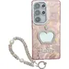 Funda para Teléfono Móvil Pulsera Espejo Corona Electrochapada IMD Adecuada para Apple 16E Película para Lente 15 Estilo Girly 14 Sentido de Alta Gama 13