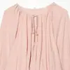 Ropa de mujer transfronteriza al por mayor 2026 otoño nuevo diseño de moda top de linterna arrugado de alta gama 1342405