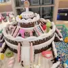 Actividades al aire libre para parques de pelotas oceánicas, accesorios, castillo grande para niños, castillo transparente al aire libre, tobogán para pasteles, trampolín