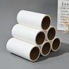 Removedor de Fiapos de 10cm com Papel Adesivo Removível para Pelos de Pet e Roupas, Refis de Papel Adesivo para Remoção de Poeira
