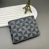 Carteira Masculina Curta Estilo Coreano Estampada 80% OFF Nova Marca Tendência Simples Porta-Cartões Múltiplos Porta-Moedas Atacado