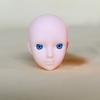 Muñeca Corazón de alta calidad 6 Puntos Muñeca Cabeza Realista ob bjd Muñeca DIY Maquillaje Cabeza Lisa