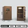 Caja fuerte a medida para uso doméstico, 45/60/70 cm, alarma antirrobo, caja fuerte electrónica de pared con contraseña