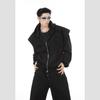 Chaqueta con capucha de nicho de alta gama Chaqueta Cárdigan holgado con capucha para hombre Fragancia de lujo ligero Suéter con capucha pesado para hombre