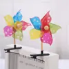 Nuevo Clip de Molino de Viento para Niños Clip de Molino de Viento para Jardín de Infancia Celebración del Día Nacional Plástico Vendiendo Lindo Al Por Mayor
