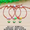 2026 Nuevo Modelo Festival del Bote del Dragón Pulsera de Cuerda Colorida Joyería Aleación Zongzi Bebé Tejido Pareja Pulsera de Hilo de Colores Venta al por Mayor