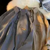 Camisa de Cuadros para Hombre de Manga Larga Otoño ins Moda Estilo Japonés Vintage Camisa Polo Duffy Atractivo Holgada Talla Grande Chaqueta de Trabajo